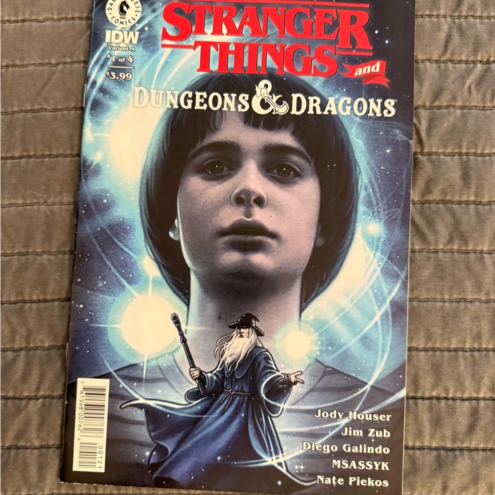 Stranger Things and Dungeons & Dragons Comic Book